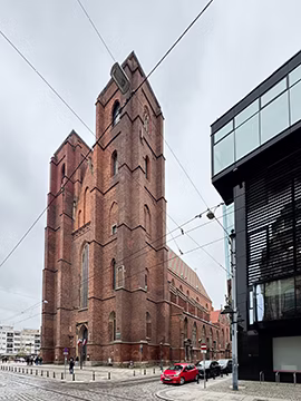 Геометричний собор святої Марії Магдалини у Вроцлаві.